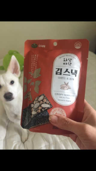 더빈트 와삭바삭 김스낵 — 5점을 준 리뷰어가 2019년 12월 올린 사용 사진