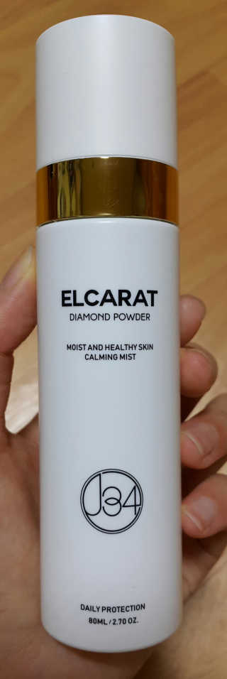 J34 elcarat 엘캐럿 다이아 미스트 80ml — 5점을 준 리뷰어가 2019년 7월 올린 사용 사진