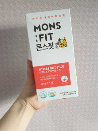 내꺼브랜드 가르시니아 피트니스 다이어트 스틱 MONSFIT — 3.5점을 준 리뷰어가 2019년 6월 올린 사용 사진