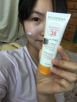 BIODERMA 바이오더마 포토덤 아쿠아 플루이드 선 — 5점을 준 리뷰어가 2017년 3월 올린 사용 사진