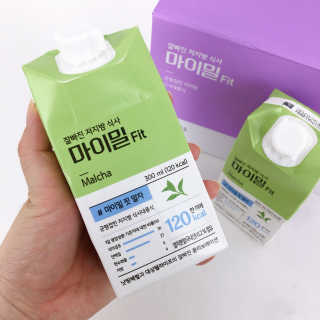 낫띵베럴 잘빠진 저지방 식사 마이밀Fit 말차 6팩 — 1점을 준 리뷰어가 2019년 7월 올린 사용 사진