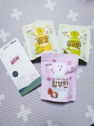 BASSAK 바삭 프리즈 크리스피 3종 — 4점을 준 리뷰어가 2020년 1월 올린 사용 사진