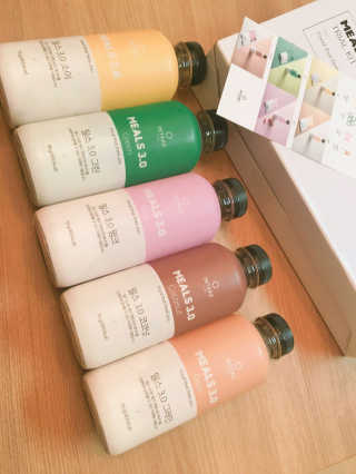 인테이크 밀스 3.0 Trial Kit(보틀형 5종) — 4.5점을 준 리뷰어가 2017년 4월 올린 사용 사진