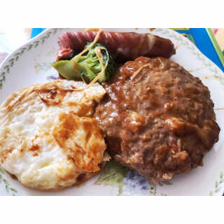 후쿠오카함바그 눈꽃치즈 데미그라스 함박스테이크 240g x3팩 — 5점을 준 리뷰어가 2019년 11월 올린 사용 사진