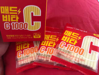 매드비타C 1000 — 5점을 준 리뷰어가 2019년 4월 올린 사용 사진