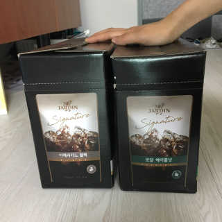(주)쟈뎅 쟈뎅 시그니처 블랙, 헤이즐넛 230ml — 5점을 준 리뷰어가 2018년 7월 올린 사용 사진