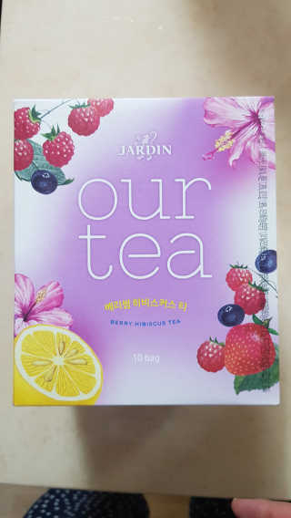 (주)쟈뎅 쟈뎅 아워티 베리썸 히비스커스 — 5점을 준 리뷰어가 2019년 10월 올린 사용 사진
