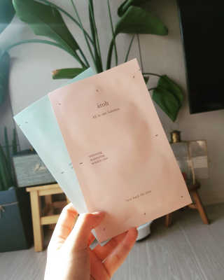 에이로 코스메틱 올인원 솔루션 마스크+모이스쳐 솔루션 마스크팩 — 5점을 준 리뷰어가 2018년 11월 올린 사용 사진