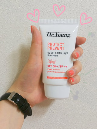 닥터영 유브이 컷 앤 울트라 라이트 썬크림 SPF50+ PA++ 50ml — 5점을 준 리뷰어가 2016년 7월 올린 사용 사진