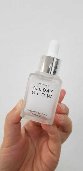 ALL DAY GLOW [올 데이 글로우] 카밍 밸런스 앰플 30ml — 5점을 준 리뷰어가 2019년 11월 올린 사용 사진