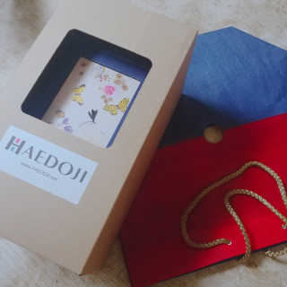 HAEDOJI 한지스탠드 무드등 — 5점을 준 리뷰어가 2019년 9월 올린 사용 사진