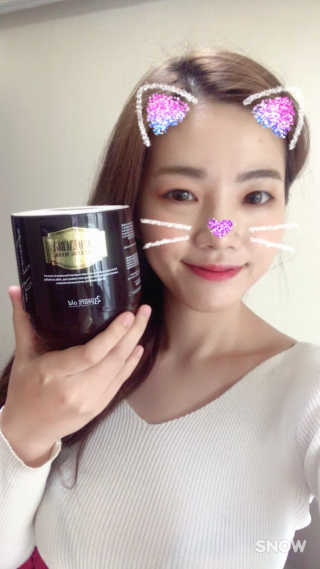23years old 카카오 에너지 모델링 마스크 — 5점을 준 리뷰어가 2016년 12월 올린 사용 사진