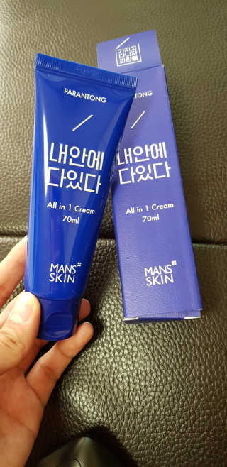 맨즈스킨 파란통 내안에다있다 — 5점을 준 리뷰어가 2017년 11월 올린 사용 사진