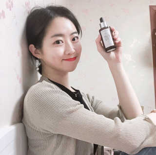 보타니티 [홍]조[진]정[결]케어 플라본 세럼 — 5점을 준 리뷰어가 2018년 5월 올린 사용 사진