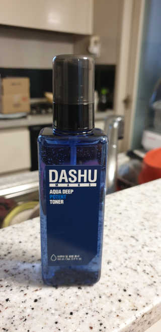 다슈코리아 다슈 맨즈 아쿠아 딥 포텐 토너 153ml — 4점을 준 리뷰어가 2019년 6월 올린 사용 사진