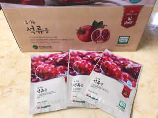 [하이헬스] 정말 진하고 맛있는 유기농 석류즙 30포 — 5점을 준 리뷰어가 2019년 11월 올린 사용 사진
