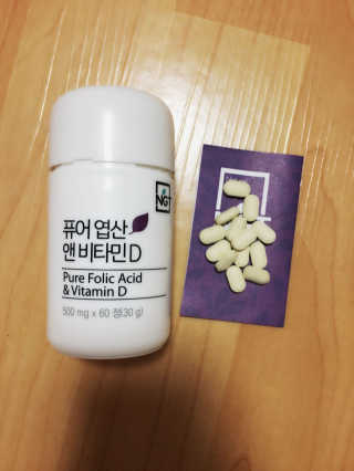 네츄럴굿띵스 퓨어 락토 철분 60일분 — 5점을 준 리뷰어가 2018년 2월 올린 사용 사진