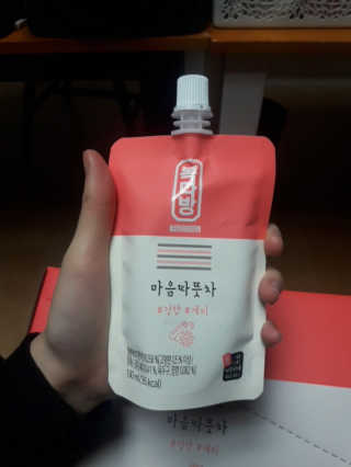 자연원 복다방 2종 100ml 10포씩 — 5점을 준 리뷰어가 2018년 12월 올린 사용 사진