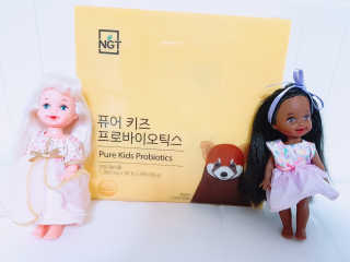 네츄럴굿띵스 퓨어 키즈 프로바이오틱스 60포 — 5점을 준 리뷰어가 2018년 9월 올린 사용 사진