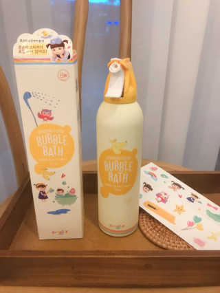 꼬모조이 탱글탱글 구름 콩순이 버블바스 — 4점을 준 리뷰어가 2019년 11월 올린 사용 사진