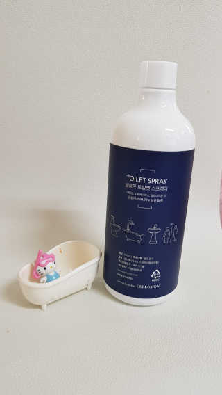 셀로몬 토일렛 스프레이 500ml — 5점을 준 리뷰어가 2018년 5월 올린 사용 사진