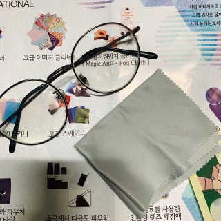 김서림방지 안경닦이 Magic Anti Fog Cloth 렌즈 김서림방지 클리너 — 5점을 준 리뷰어가 2019년 11월 올린 사용 사진