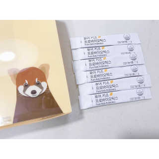 네츄럴굿띵스 퓨어 키즈 프로바이오틱스 60포 — 5점을 준 리뷰어가 2018년 9월 올린 사용 사진