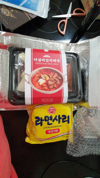 땡땡쿡 더실비김치찌개 2인분 710g 라면사리 포함 — 4점을 준 리뷰어가 2020년 1월 올린 사용 사진