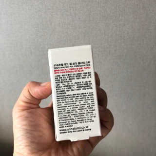 쏘내추럴 레드 필 포어 클리어 스틱 — 2점을 준 리뷰어가 2019년 12월 올린 사용 사진