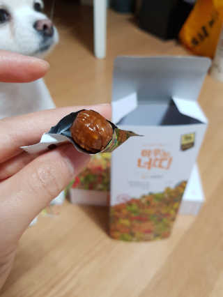 아우노 너띠 땅콩캔디 — 3점을 준 리뷰어가 2018년 6월 올린 사용 사진