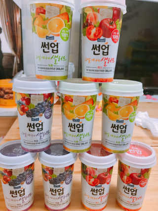 과일야채샐러드 썬업 과일야채 샐러드 3종 — 5점을 준 리뷰어가 2018년 7월 올린 사용 사진