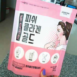 조이뉴트라 피쉬콜라겐골드 — 4점을 준 리뷰어가 2018년 10월 올린 사용 사진