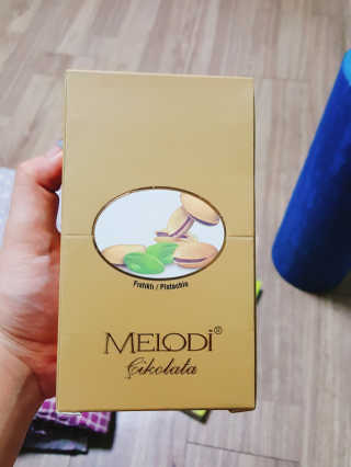 멜로디 피스타치오 초콜릿 25개입 550g — 5점을 준 리뷰어가 2017년 11월 올린 사용 사진