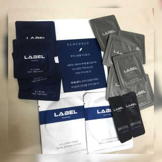 레이블옴므-labelhomme 레이블옴므 티유 마린 슈트 마스크팩(5EA) — 5점을 준 리뷰어가 2018년 1월 올린 사용 사진