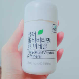 네츄럴굿띵스 퓨어 멀티비타민 앤 미네랄 30일분 — 4점을 준 리뷰어가 2018년 6월 올린 사용 사진