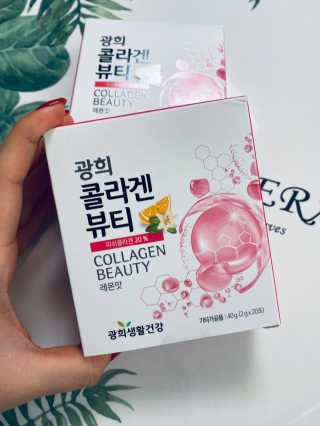 광희생활건강 광희 콜라겐뷰티 — 5점을 준 리뷰어가 2019년 12월 올린 사용 사진