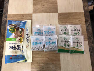 풀무원 여름별미 Best 냉면 세트 겨울동치미, 평양냉면 — 5점을 준 리뷰어가 2019년 6월 올린 사용 사진
