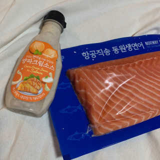 동원산업 항공직송 동원생연어 — 5점을 준 리뷰어가 2019년 7월 올린 사용 사진