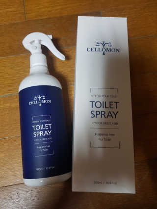 셀로몬 토일렛 스프레이 500ml — 4점을 준 리뷰어가 2018년 5월 올린 사용 사진