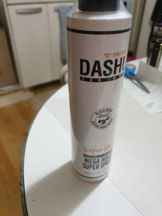 다슈코리아 다슈 포 맨 프리미엄 메가 홀드 슈퍼 스프레이 250ml — 5점을 준 리뷰어가 2019년 2월 올린 사용 사진