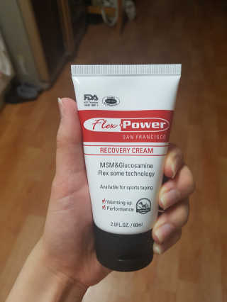 플렉스파워에이더블유에스 리커버리크림 30ml — 3점을 준 리뷰어가 2017년 5월 올린 사용 사진