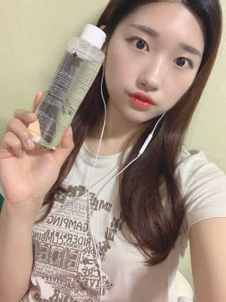 [더메디닥터] 글리셜 미셀라 클렌징 워터 — 5점을 준 리뷰어가 2019년 6월 올린 사용 사진