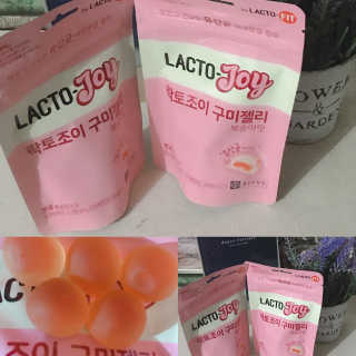 락토조이 구미젤리 복숭아맛 — 5점을 준 리뷰어가 2019년 10월 올린 사용 사진