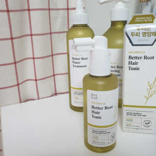 달리프 클로렐라 베러 루트 헤어토닉 100ml — 4점을 준 리뷰어가 2020년 1월 올린 사용 사진