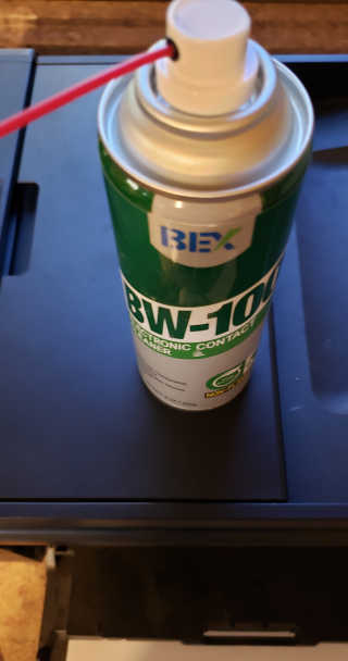 BW-100, 전자 접점 클리너 — 5점을 준 리뷰어가 2019년 8월 올린 사용 사진