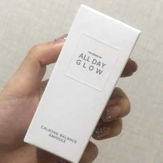 ALL DAY GLOW [올 데이 글로우] 카밍 밸런스 앰플 30ml — 4.5점을 준 리뷰어가 2019년 12월 올린 사용 사진