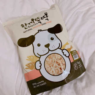 [펫토리아] 맛도 영양도 BEST 한끼뚝딱 강아지 사료 — 5점을 준 리뷰어가 2018년 12월 올린 사용 사진