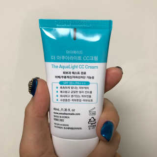 마더메이드 더 아쿠아라이트 CC크림 SPF50+ PA+++ — 2점을 준 리뷰어가 2019년 4월 올린 사용 사진