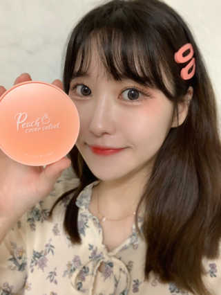 [블랙루즈] 피치 커버 벨벳 쿠션 2종 중 택1 — 5점을 준 리뷰어가 2019년 10월 올린 사용 사진