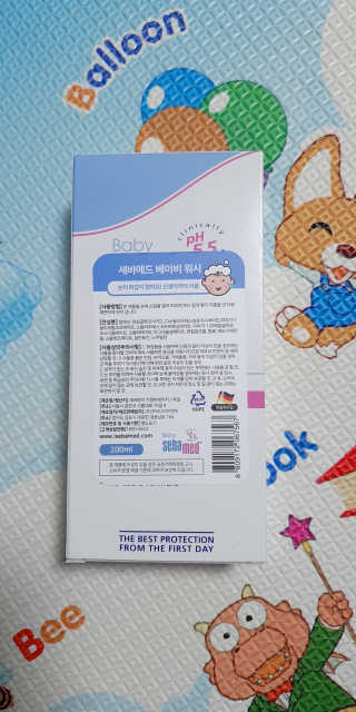 세바메드 베이비 바디워시 200ml — 4점을 준 리뷰어가 2020년 2월 올린 사용 사진